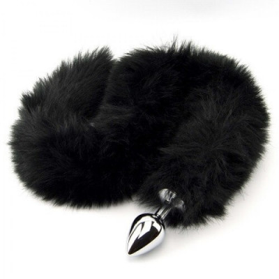 Dopuri anale cu codita - Furry Fantasy Codita de Pantera Neagra Dop Anal foto