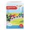 Set constructie PolyM - Tren colorat de jucarie (63 piese)