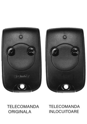 Telecomanda poarta garaj Somfy Keytis TR2 de doua si patru canale/ cod fix/ 433.92MHz inlocuitor al telecomenzii originale (848) foto