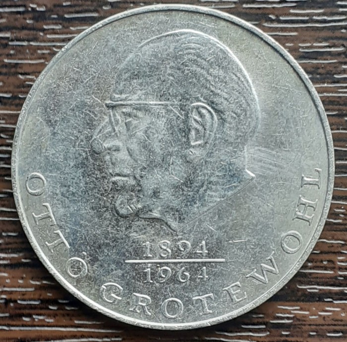 (M193) MONEDA GERMANIA DEMOCRATA (RDG, DDR) - 20 MARK 1973, OTTO GROTEWOHL