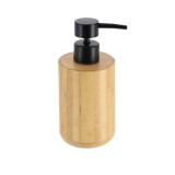 Dispenser Săpun Bambus 200Ml Rotund &ndash; Bamboo / Negru