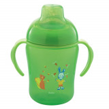 Cana de tranzitie pentru copii 12 luni+ Verde, 300ml, Dodie