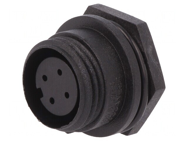 Conector Circular Soclu Mamă 4 PIN IP68 125V