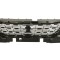 Grila masca radiator Peugeot 301, 01.2017-, Fata, cu ornament cromat; negru, Aftermarket