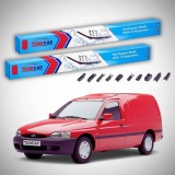 Cumpara ieftin Ștergătoare Ford Escort Gen V VI Express Van 1990-1994 | Set Față Flat Premium &ndash; TeamCar&reg;