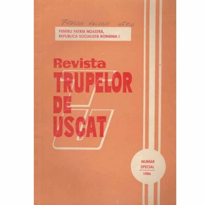 - Revista trupelor de uscat - numar special, 1986 - 133177 foto