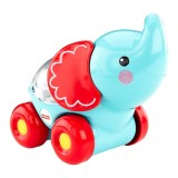 Jucarie bebelusi Fisher Price Apasa si Tragi - Elefant