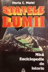 Statele lumii Mica enciclopedie de istorie foto