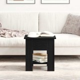 VidaXL Masă de cafea Stejar negru 40 x 40 x 42 cm Lemn compozit