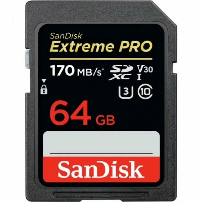 Card memorie SD 64GB SanDisk SDSDXXU-064G-GN4IN