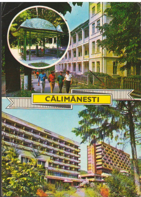 CPIB 15419 - CARTE POSTALA - CALIMANESTI, MOZAIC foto