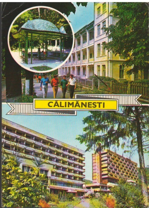 CPIB 15419 - CARTE POSTALA - CALIMANESTI, MOZAIC