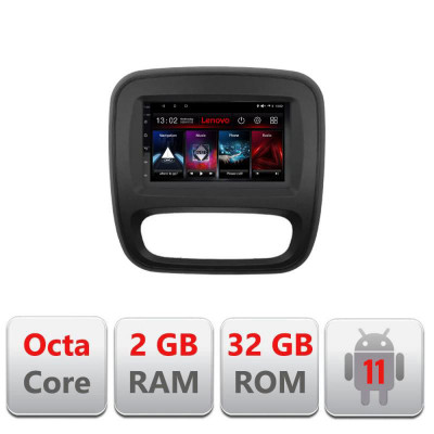 Navigatie dedicata Renault Trafic 2014-2017 D-rt09 Lenovo Octa Core cu Android Radio Bluetooth Internet GPS WIFI DSP 2+32 GB 4G CarStore Technology foto