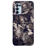 Husa compatibila cu Oppo Find X5 5G model Sons of Anarchy, Silicon, TPU, Viceversa, Transparent, Carcasa
