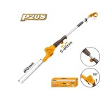 Cumpara ieftin Fierastrau Gard Viu 20V cu Tija Telescopica 2.4m, 460mm, fara acumulator Ingco CPHT201601