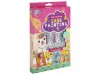 Set creativ DIY Pictura cu nisip si abtibilduri, Animale dragalase, Moxy