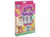 Set creativ DIY Pictura cu nisip si abtibilduri, Animale dragalase, Moxy