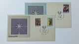 Australia 1980 - Craciun, serie pe 2 FDC