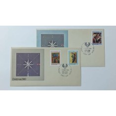 Australia 1980 - Craciun, serie pe 2 FDC
