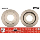 Set disc frana Suzuki Grand Vitara I (Ft Ht) 03.98-08.08, Grand Vitara I Open Off-Road Vehicle (Gt) 03.98-09.05, Fata, 286X17mm, ventilat, TRW