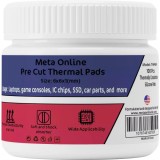 Pad Termoconductor Meta Online, 6mm x 6mm x 1mm, Set 100 bucati