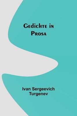 Gedichte in Prosa foto