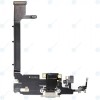 Conector de &icirc;ncărcare flex argintiu pentru iPhone 11 Pro Max