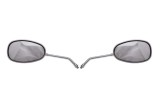 Oglinzi Universale Moto Scuter ATV Rival Store Chrome, Filet M10, 140x82mm