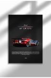 mxm_racing_3|Poster de curse GT și DTM, mașini de curse moderne pe p&acirc;nză, artă murală fără ramă cu motorsport, legende de pistă | A4 (21 x 29.7 cm) -