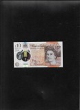 Marea Britanie Anglia 10 pounds 2016 seria555284 xf