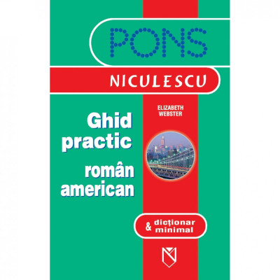 Pons ghid practic roman-american si dictionar minimal - Elisabeth Webster foto