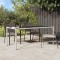 vidaXL Masă de grădină pentru dining Alb 190 x 90 x 75 cm Rattan poli 362549