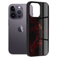 Husa telefon iPhone 14 Pro Max - Techsuit Glaze Series - Red Nebula