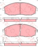 Set placute frana,frana disc HYUNDAI H-1 Starex (H200) caroserie (1997 - 2007) TRW GDB3201