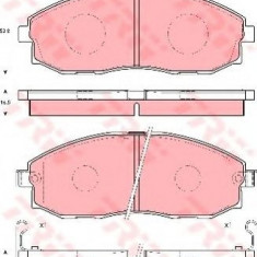 Set placute frana,frana disc HYUNDAI H-1 platou / sasiu (2000 - 2005) TRW GDB3201