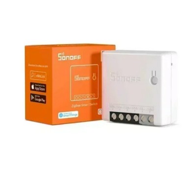 Senzor Zigbee Sonoff SN ZBMINI Temperatura, Umiditate, Monitorizare LCD foto