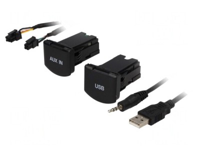 Adaptor USB AUX pentru VW Polo 2014+ foto