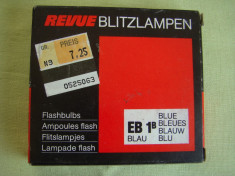 Lampi Foto REVUE Flash EB 1b Vintage - 10 buc. foto