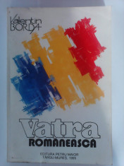 Vatra romaneasca - VALENTIN BORDA , dedicatie si autograf foto
