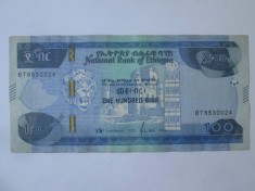 Etiopia 100 Birr 2020