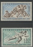 Cehoslovacia 1960 - Jocurile Olimpice Squaw Walley, sport, serie neuzata