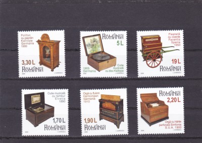 ROMANIA 2020, Colecții rom&amp;acirc;nești. Cutii muzicale, , LP2303 MNH. foto