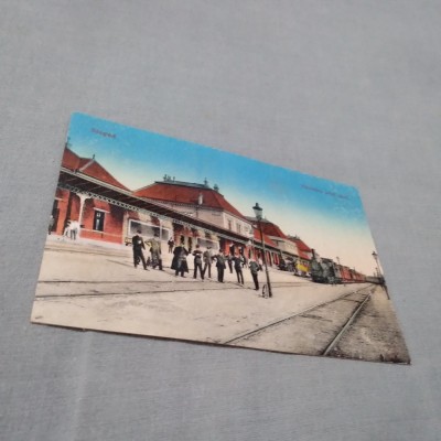CARTE POSTAL CIRCULATA IN CARANSEBES 1918 foto
