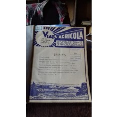 REVISTA VIATA AGRICOLA NR.1-12/1938