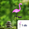 Lampa solara LED, flamingo roz, 52 x 19 x 6 cm ,1 buc