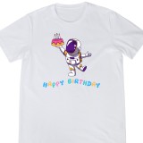Tricou Copii, 2 ani, mesaj amuzant, La multi ani, aniversare, desen multicolor