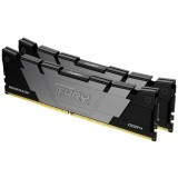 Memorie FURY Renegade Black 16GB DDR4 3200MHz CL16 Dual Channel Kit, Kingston