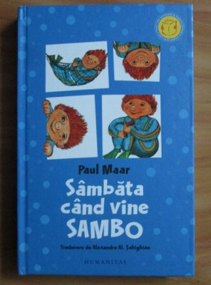 Paul Maar - Sambata cand vine Sambo foto