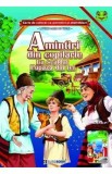 Amintiri din copilarie: La scaldat. Pupaza din tei. Carte de colorat cu povestiri si abtibilduri