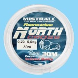 Fir fluorocabon Mistrall North Cross 30 m 0.16 mm